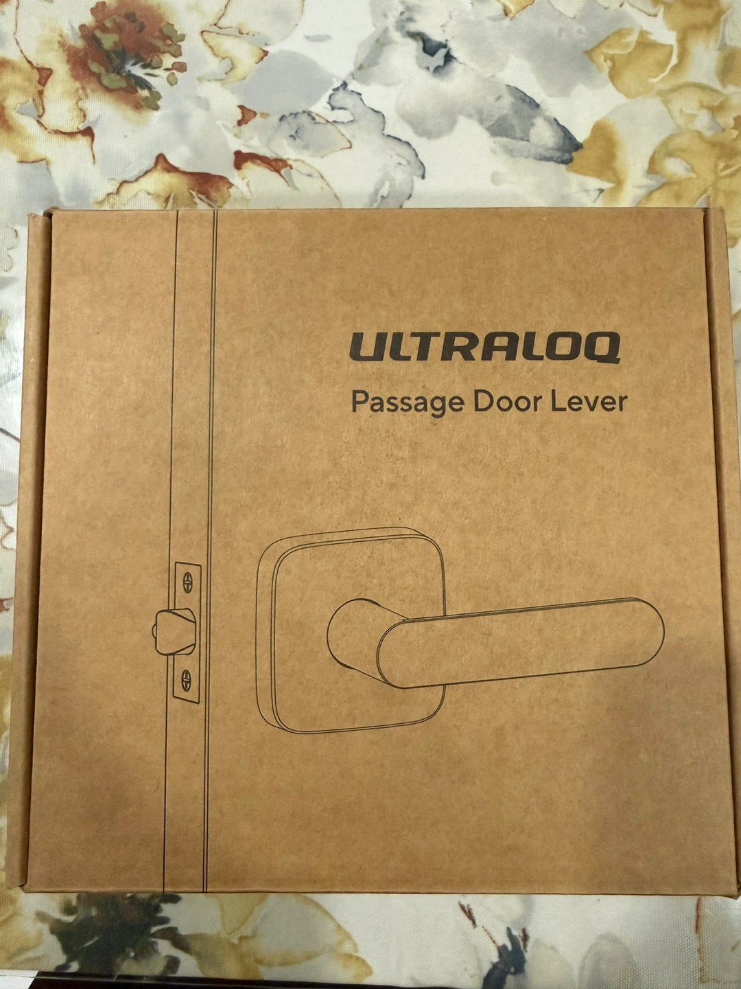 ULTRALOQ Passage Door Lever - Brushed Nickel - photo 5