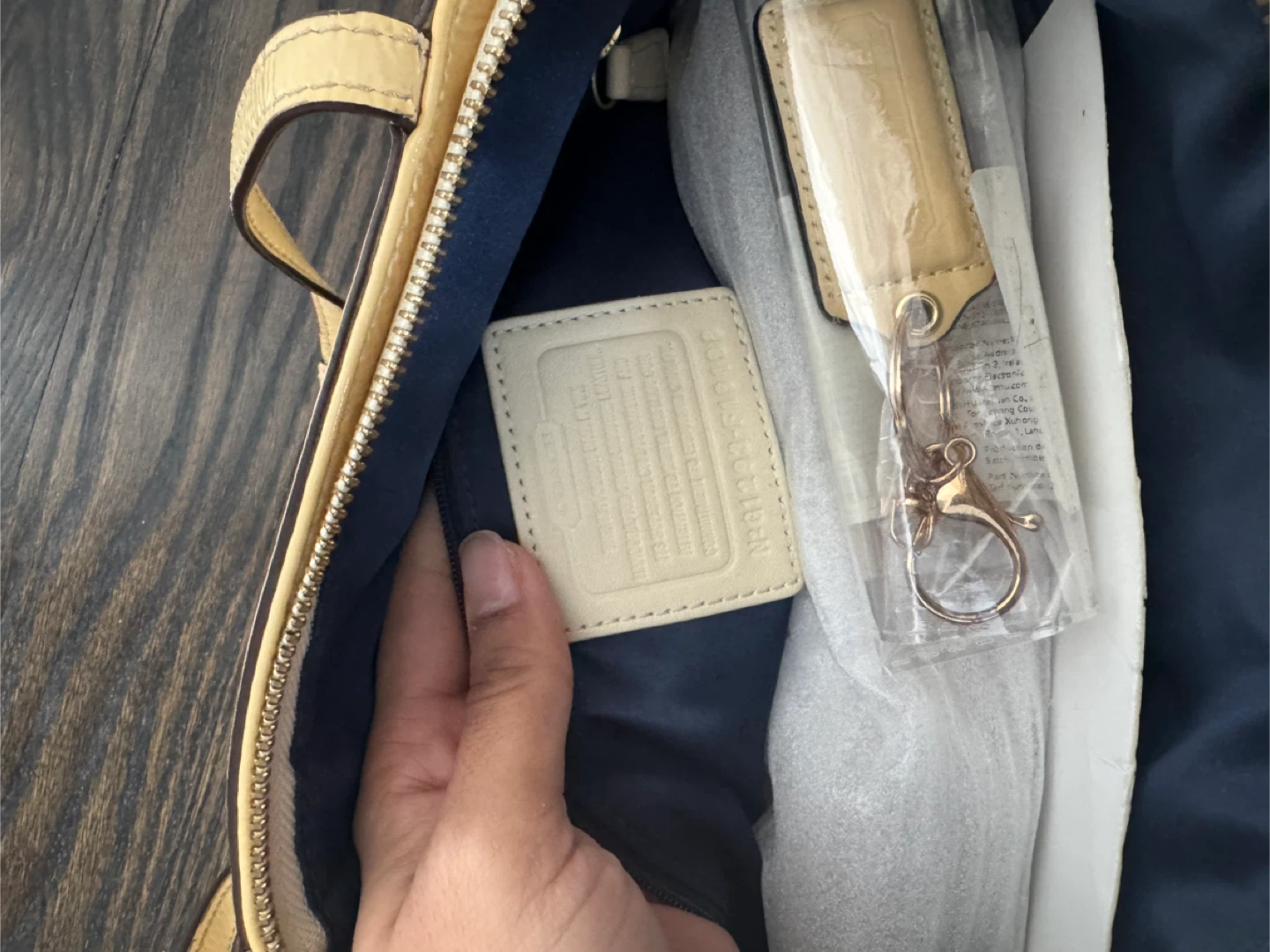 Coach Patent Leather Monogram Tote Bag - photo 4