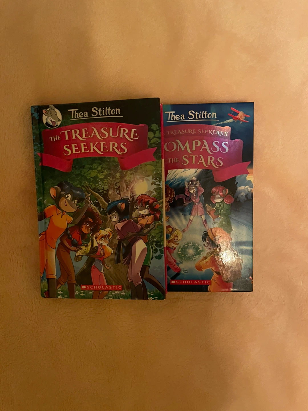 Thea Stilton The Treasure Seekers & Compass the Stars Books
