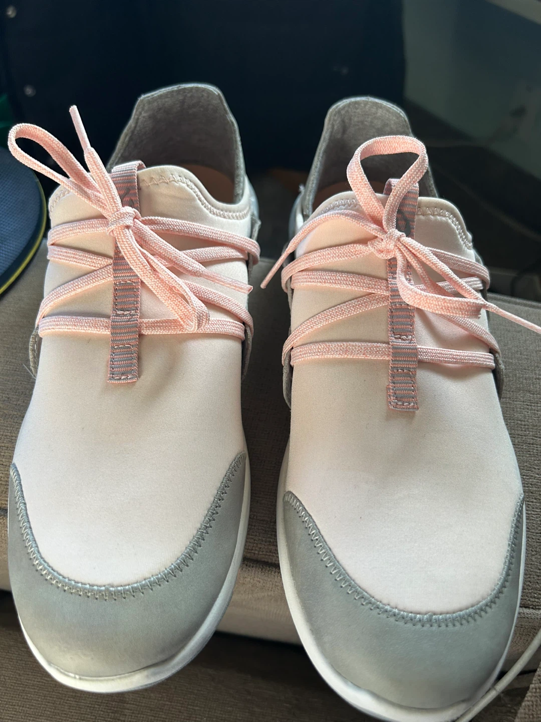 OluKai Women's Sneakers - Pink & Grey