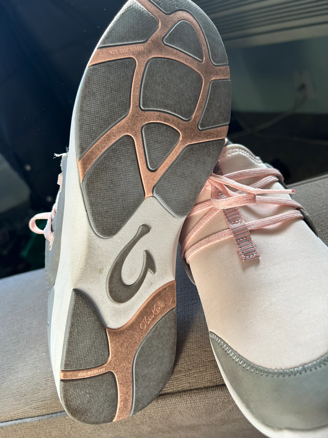 OluKai Women's Sneakers - Pink & Grey - photo 5