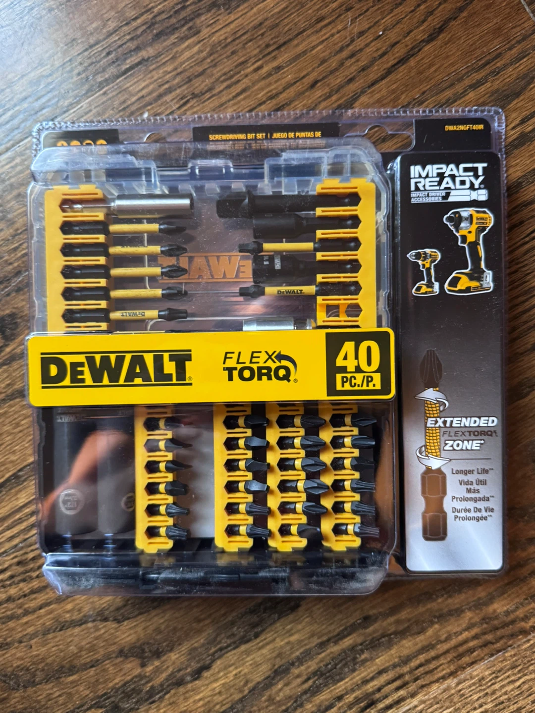 DEWALT FLEXTORQ 40-Piece Screwdriver Bit Set