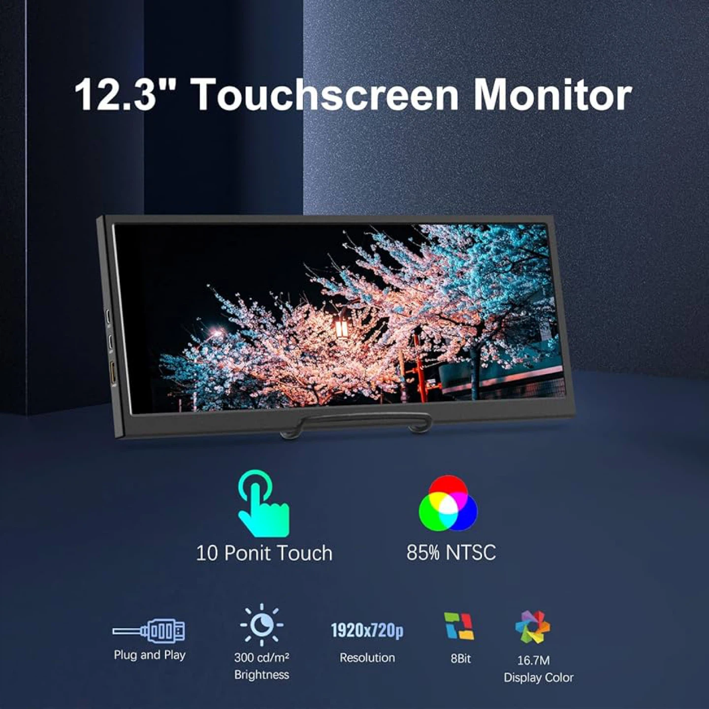 12.3" Touchscreen Portable Monitor - photo 5