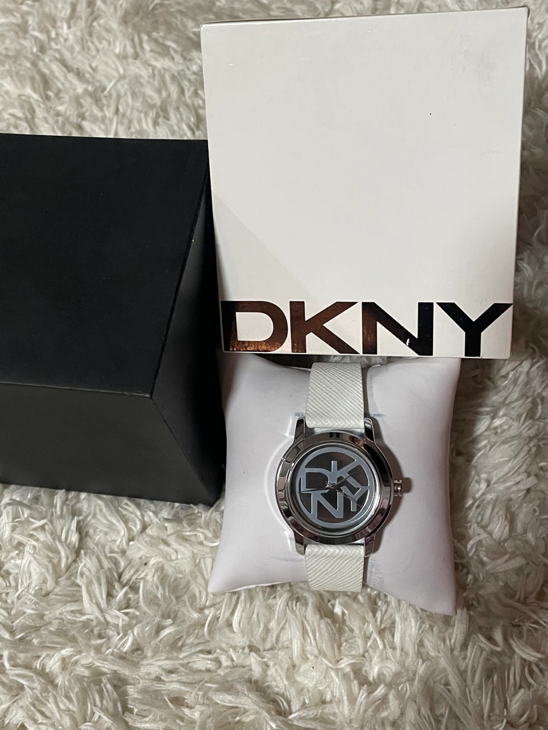 DKNY Women's Watch White Strap