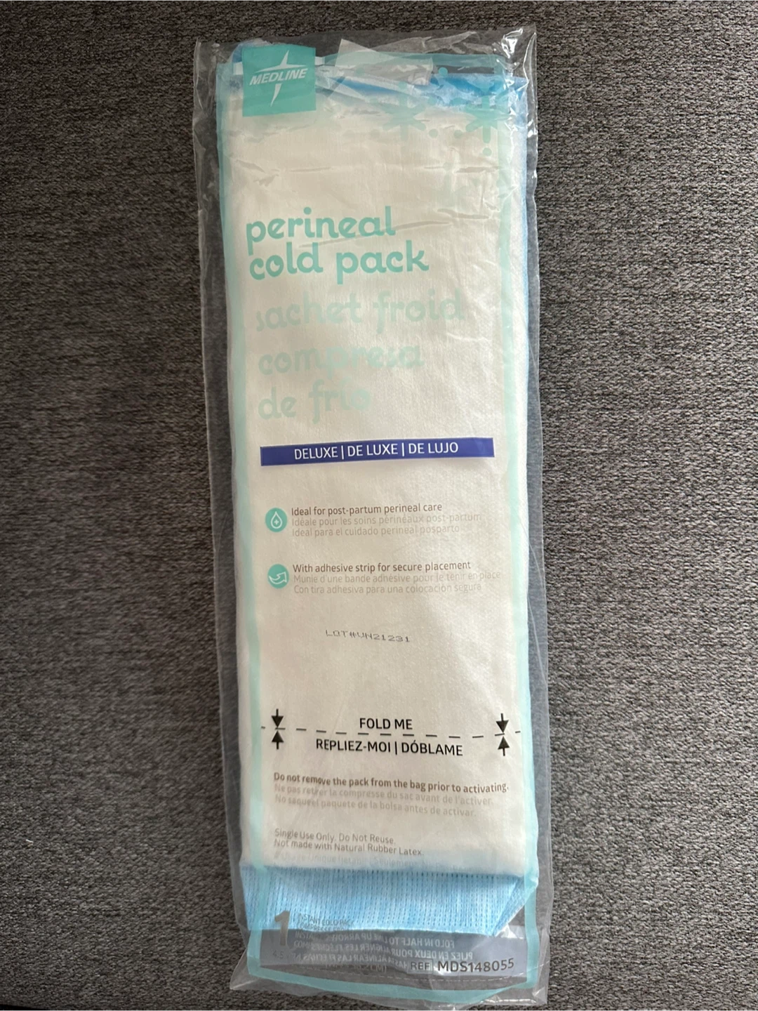 🧡 Medline Perineal Cold Pack Deluxe