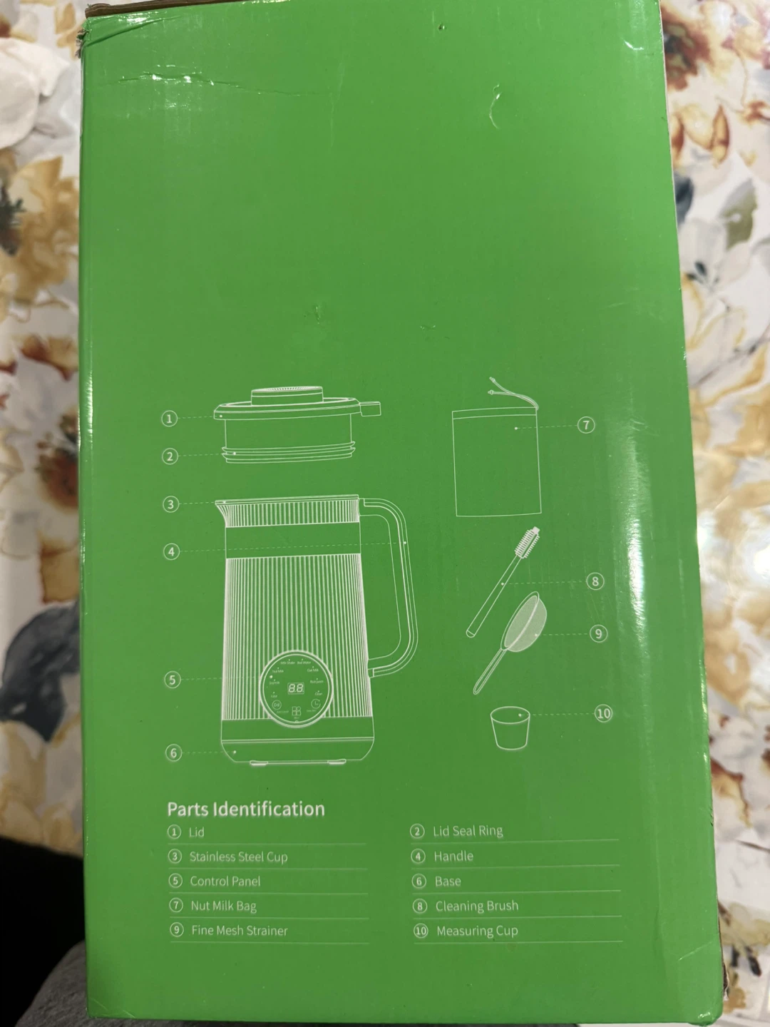 KIDISLE Multifunctional Nut Milk Maker HB-B1018KW3 - photo 4