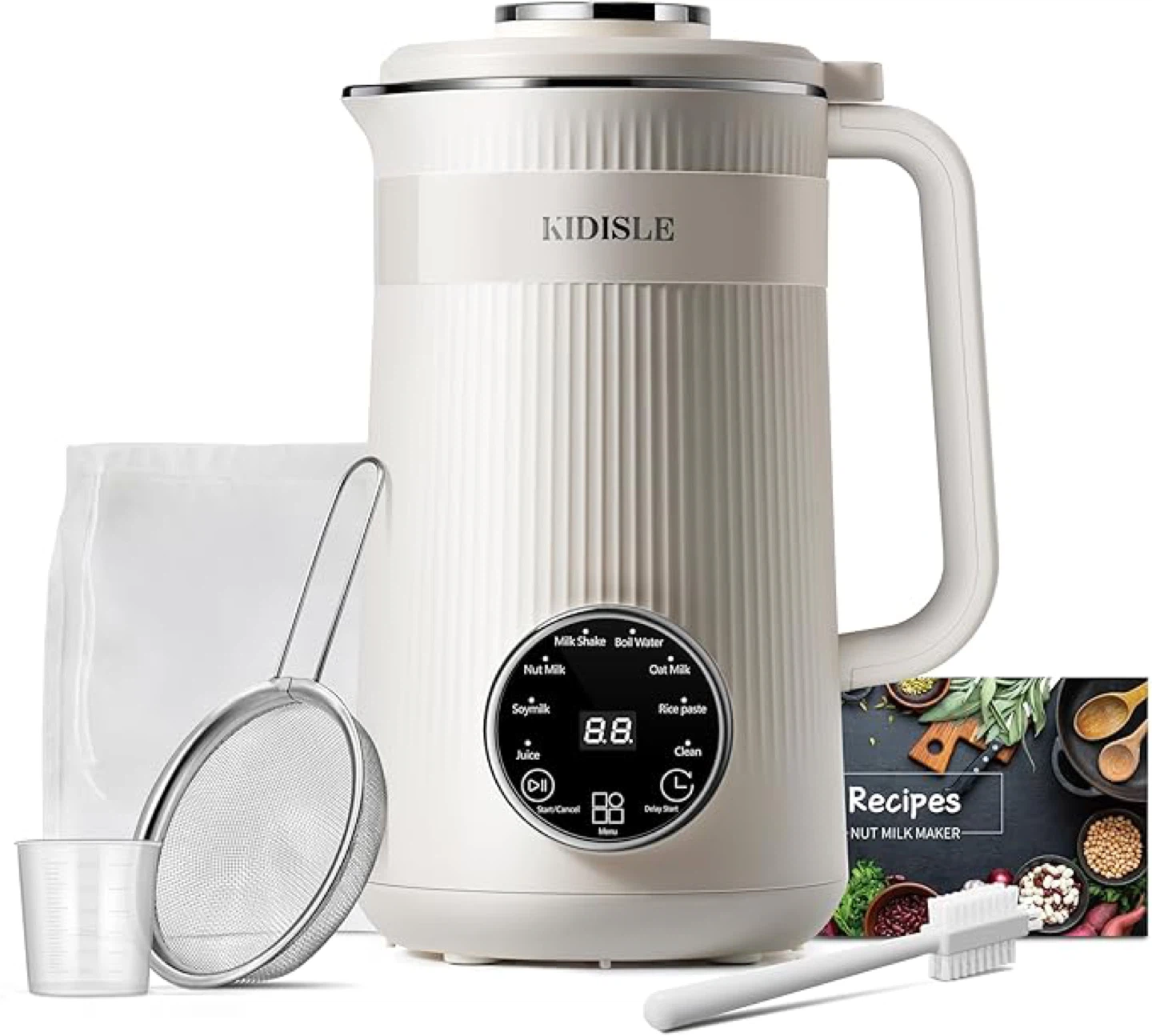 KIDISLE Multifunctional Nut Milk Maker HB-B1018KW3