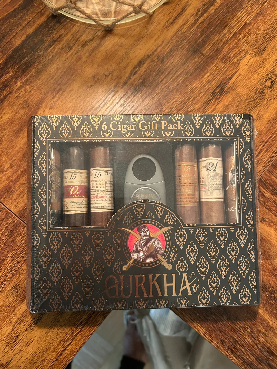 Gurkha 6 Cigar Gift Pack with Cutter