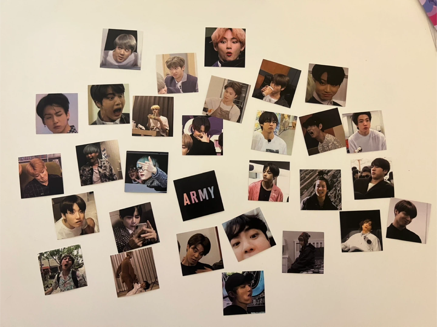 BTS Funny Meme Photo Cards