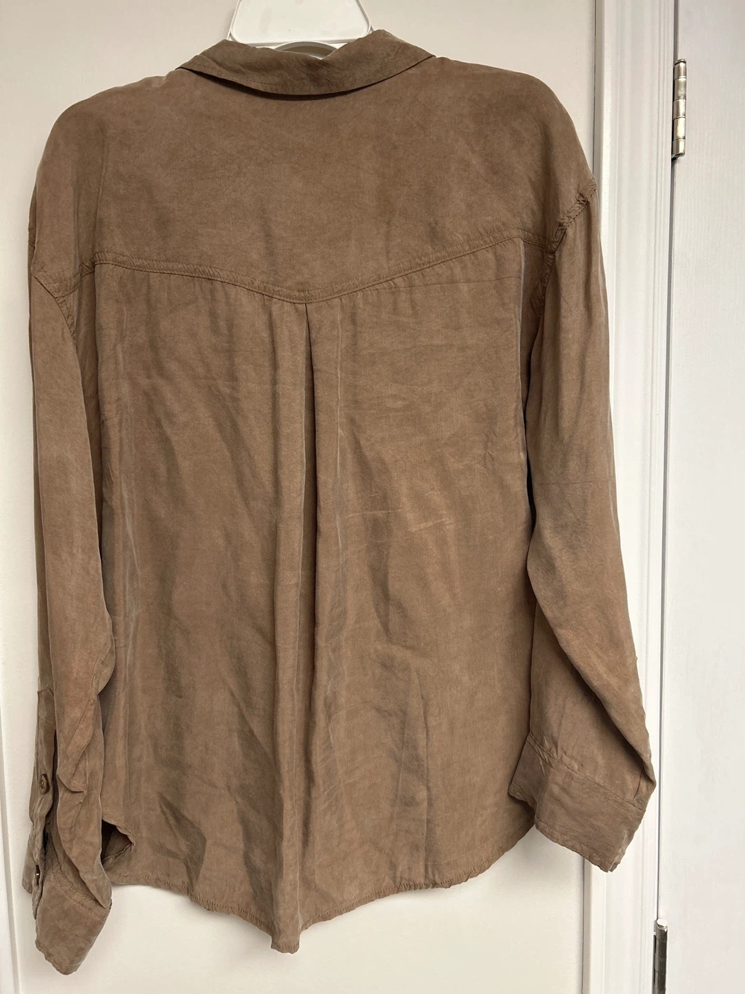 Velvet Heart Brown Button-Up Shirt - Size XL - photo 4
