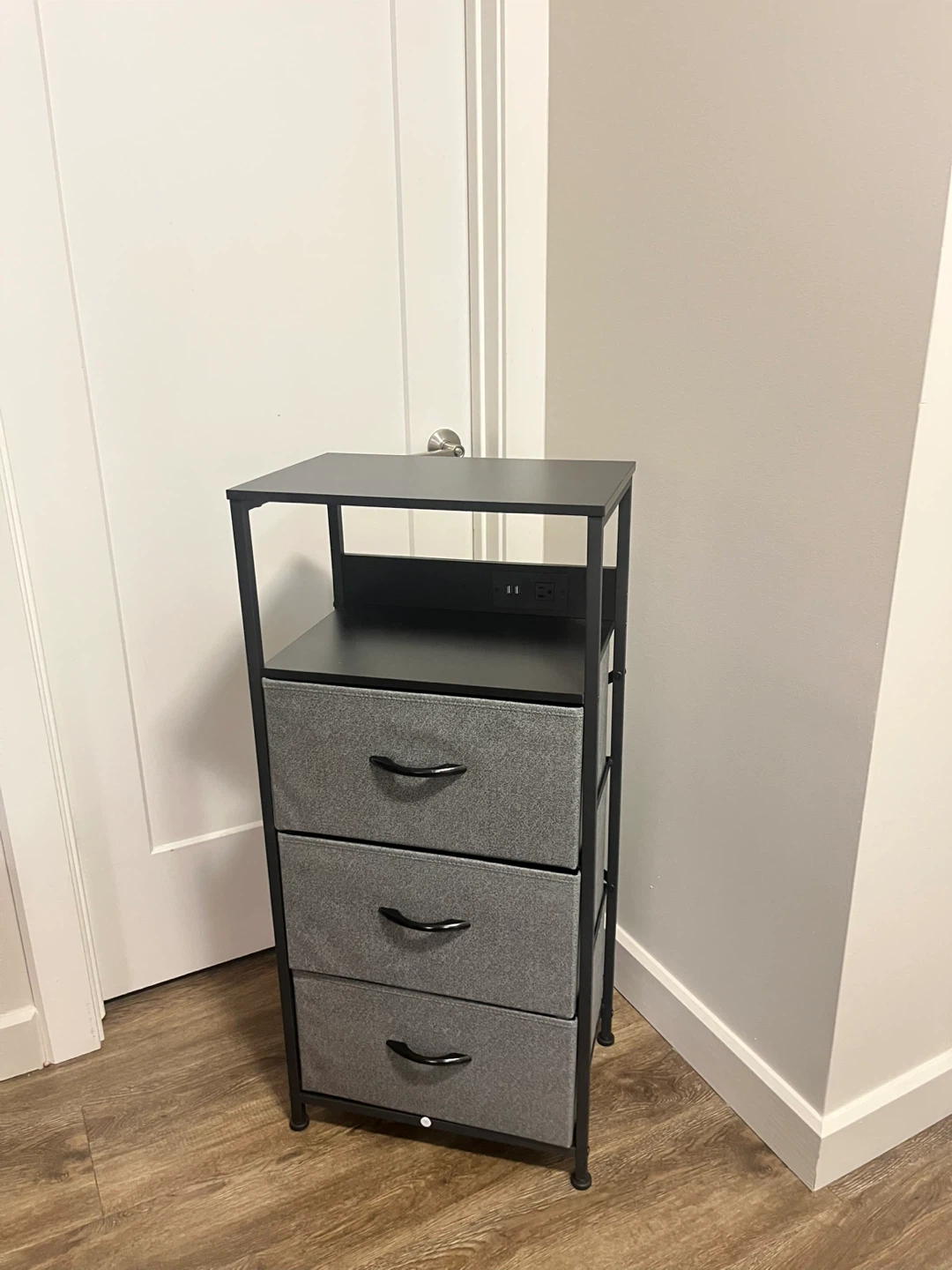 Storage Cabinet with Built-in Power