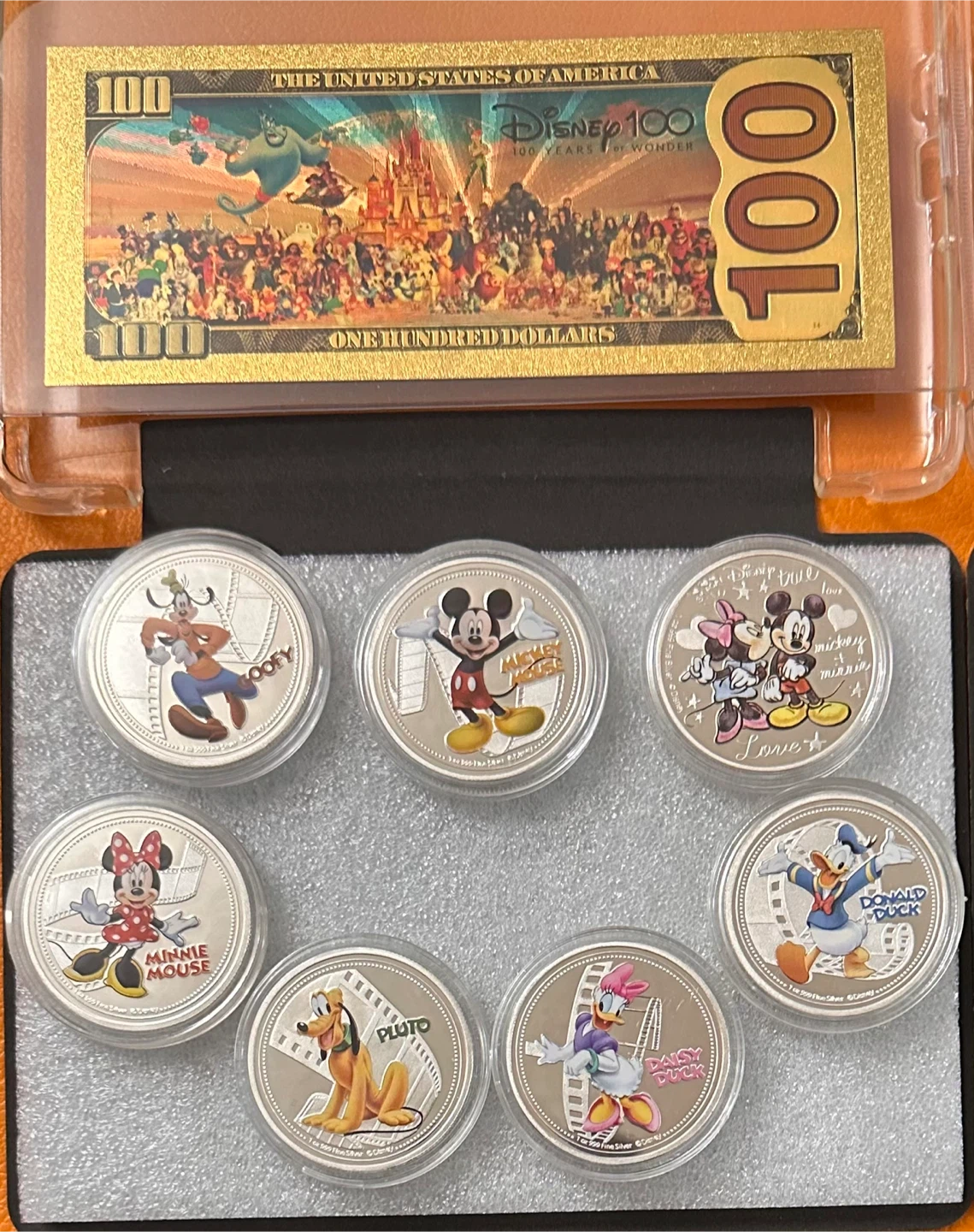 Disney Rare Collectible Lot - Watch, Coins, Pins, and Note - photo 3