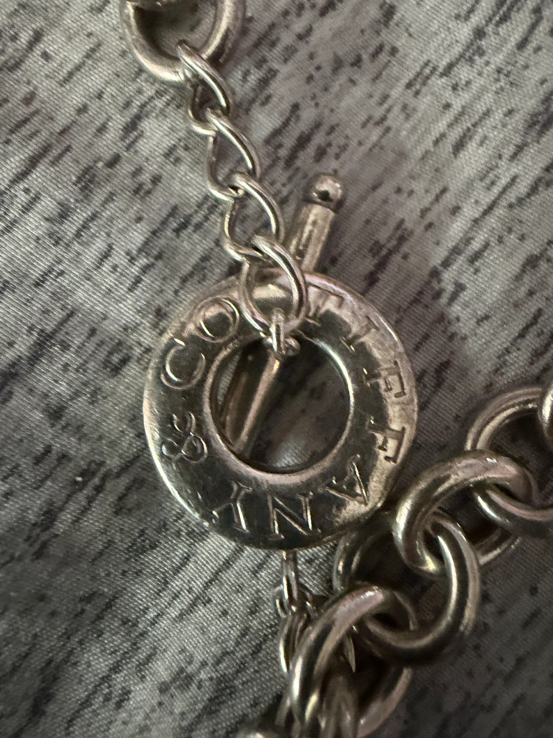 Tiffany & Co. Sterling Silver Heart Tag Toggle necklace - photo 4
