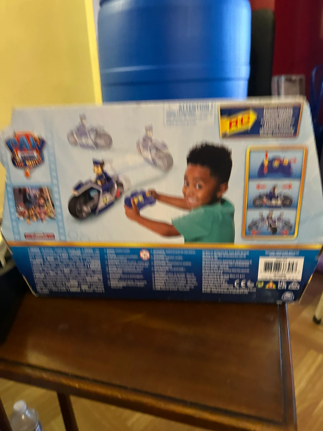 Nickelodeon Paw Patrol The Movie Chase RC Motorcycle Toy - photo 2