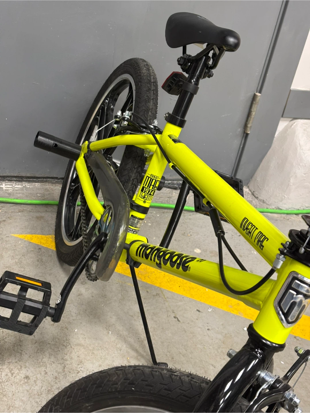 Mongoose Knight Fire BMX Bike - Yellow - photo 4