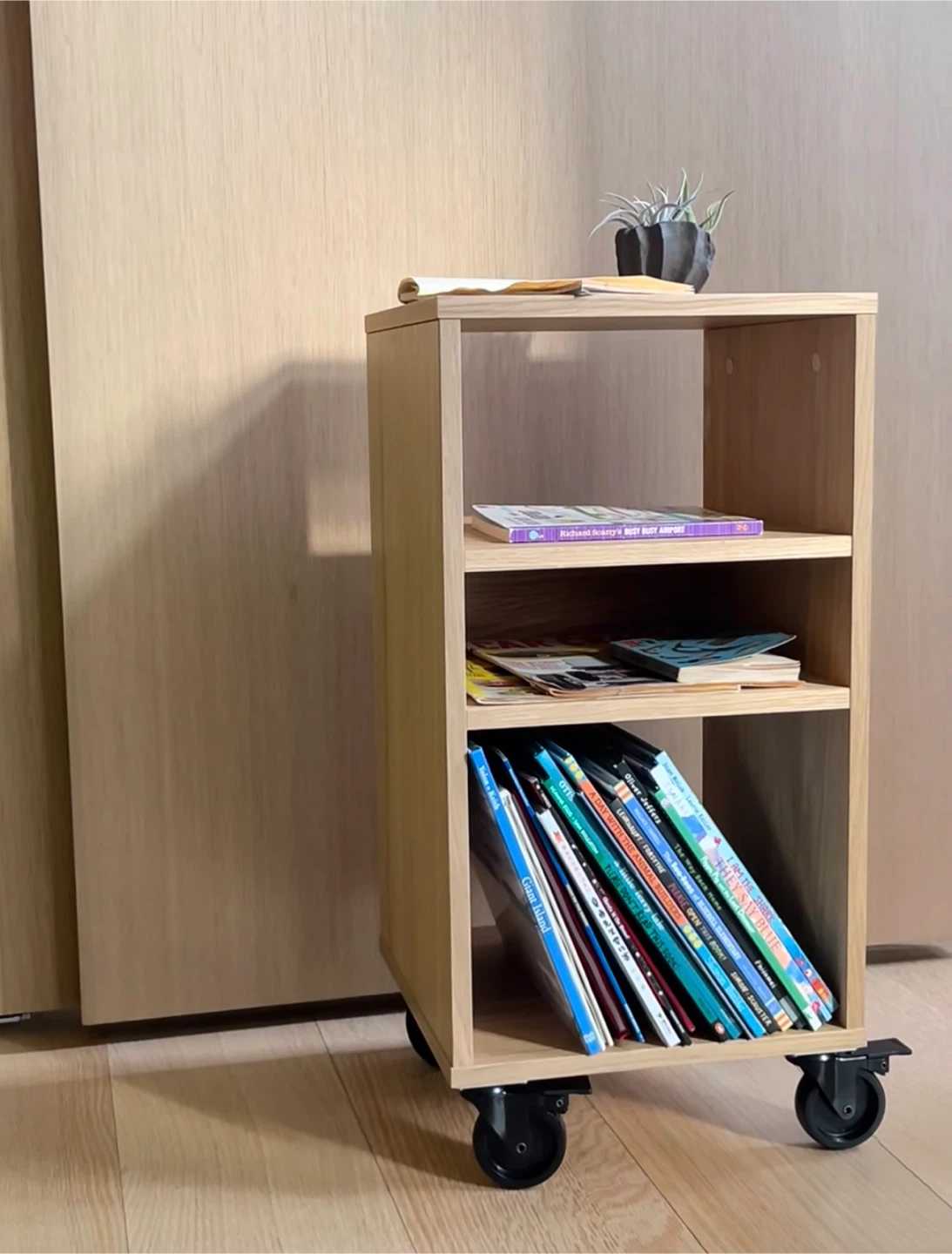 New RÅVAROR Open storage unit on casters