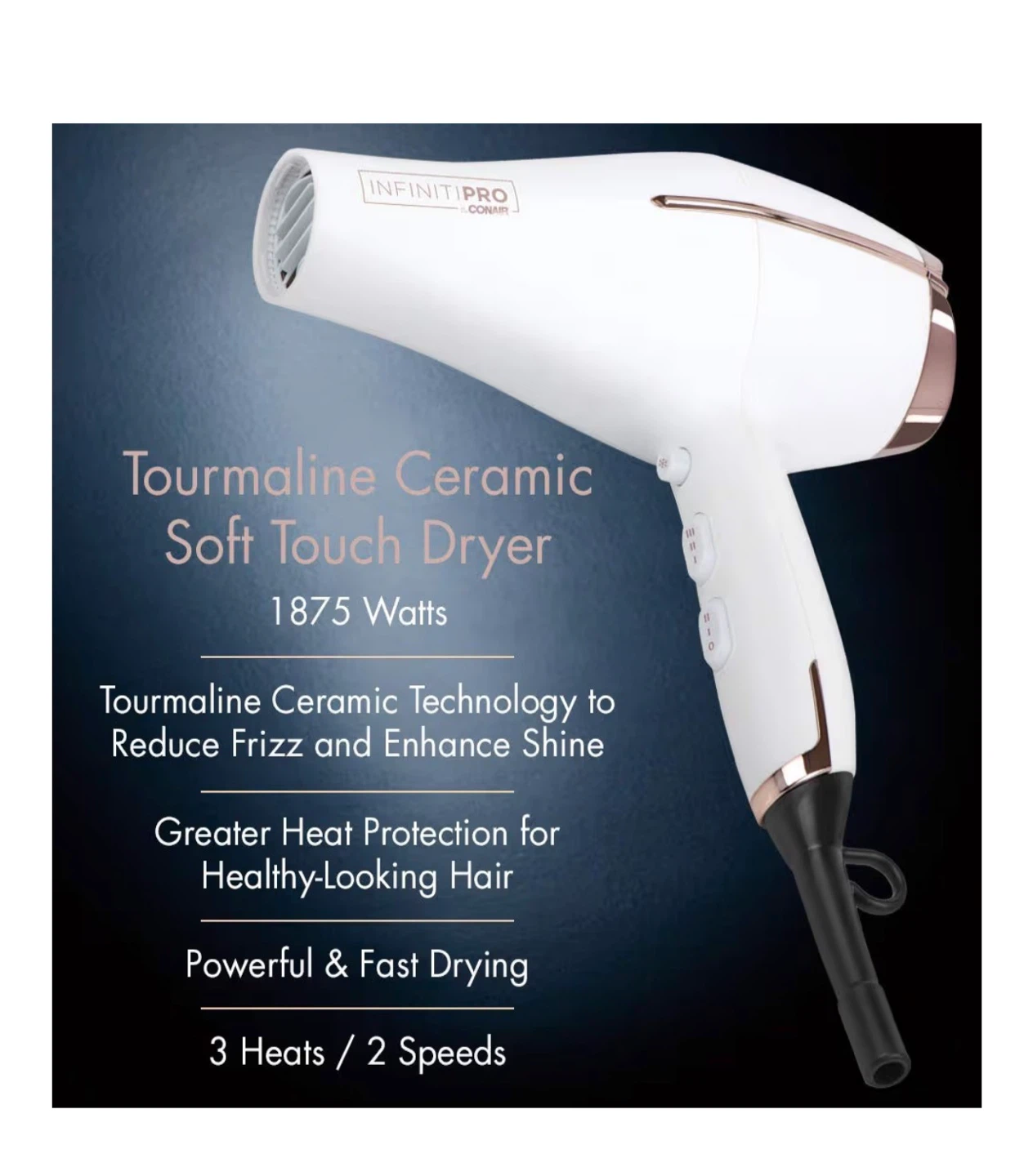 Conair InfinitiPro Professional AC Motor Hair Dryer - photo 3
