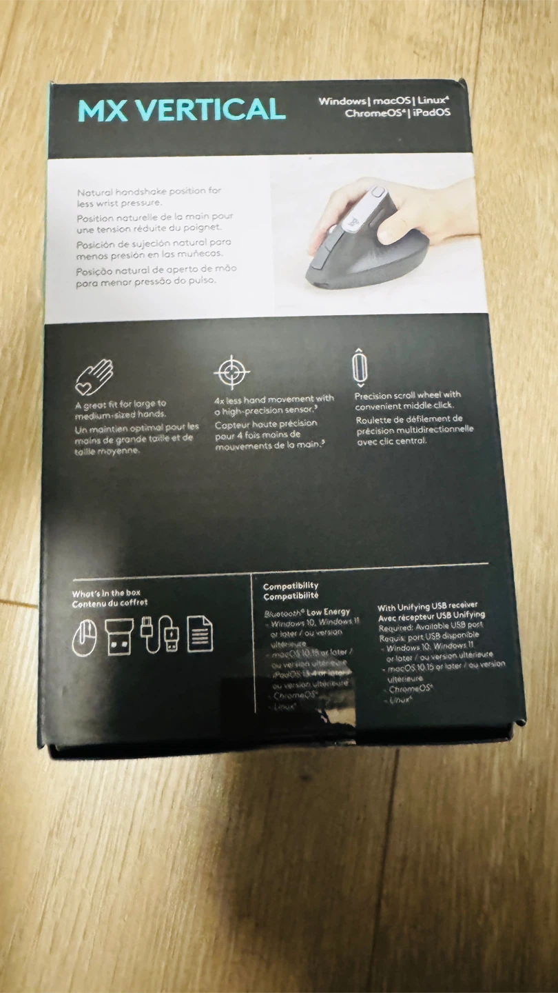 Logitech MX Vertical Advanced Ergonomic Mouse - photo 4
