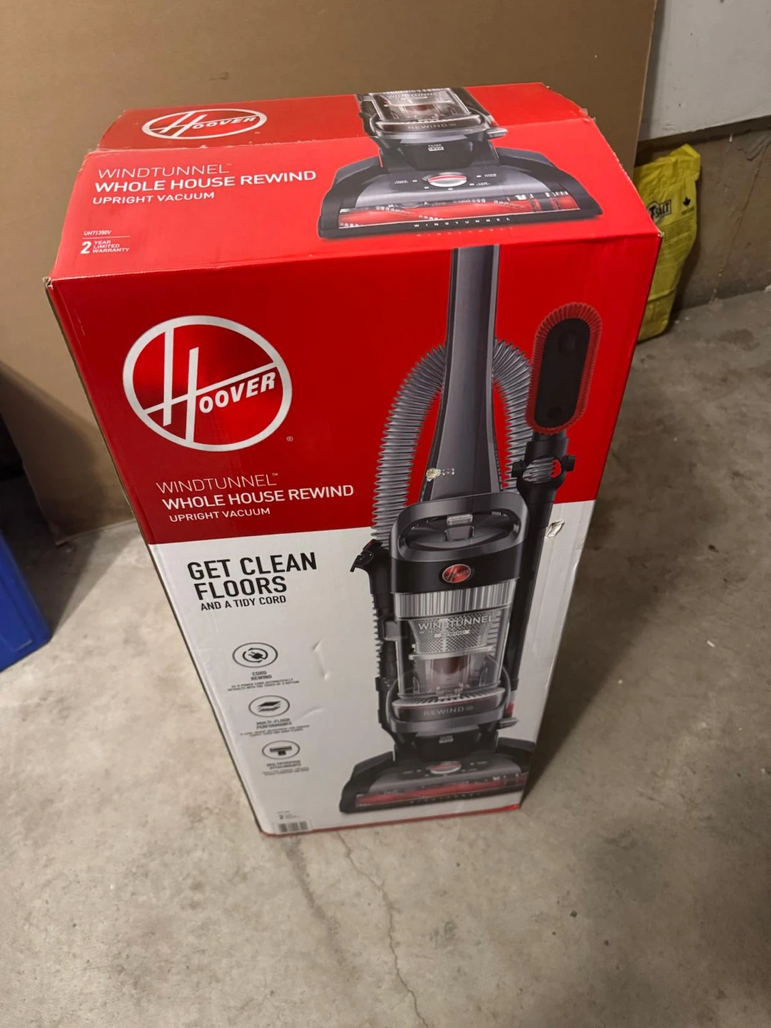 Hoover Windtunnel Whole House Rewind Upright Vacuum UH71350V