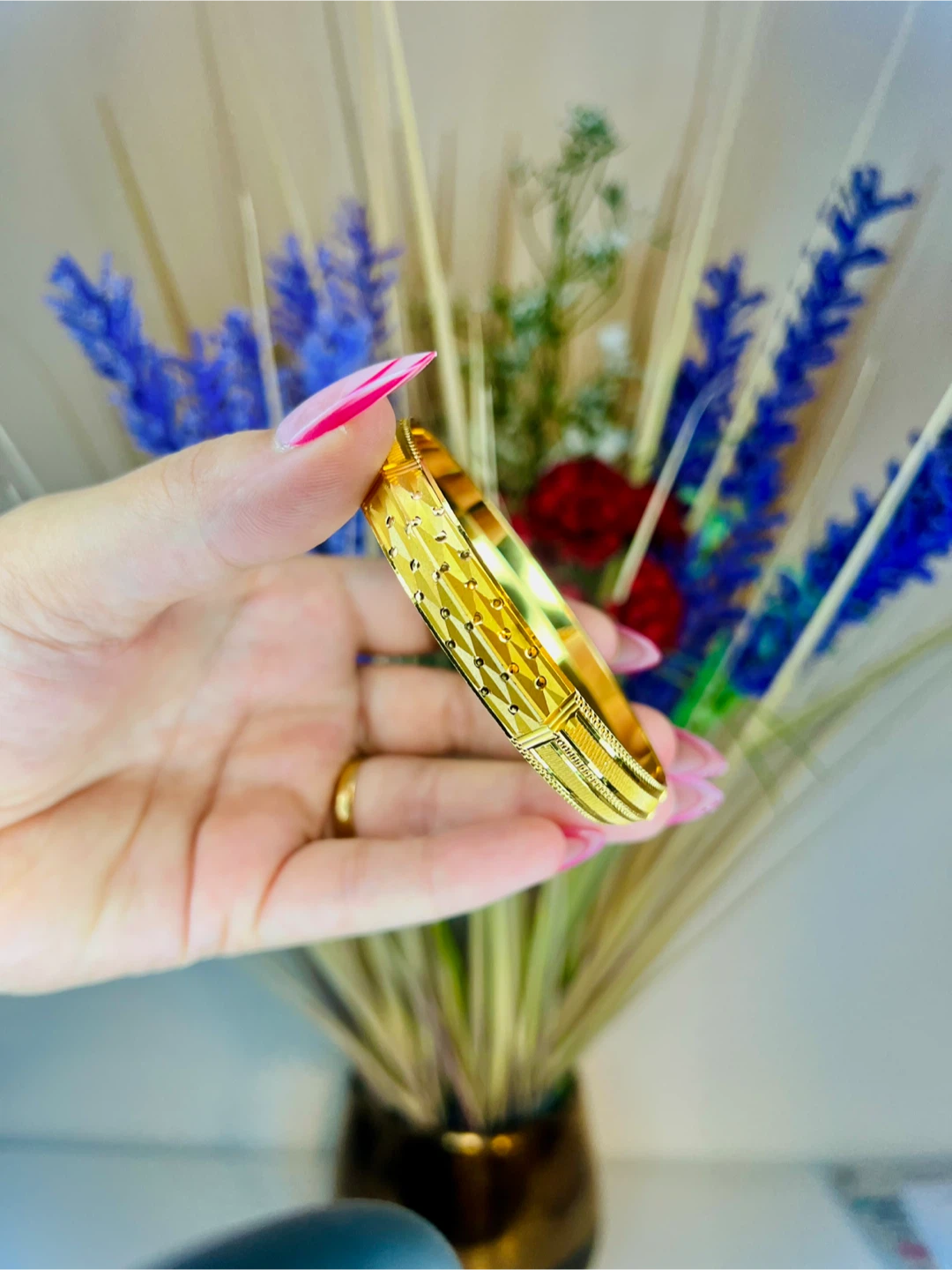Gold plated kada for men’s