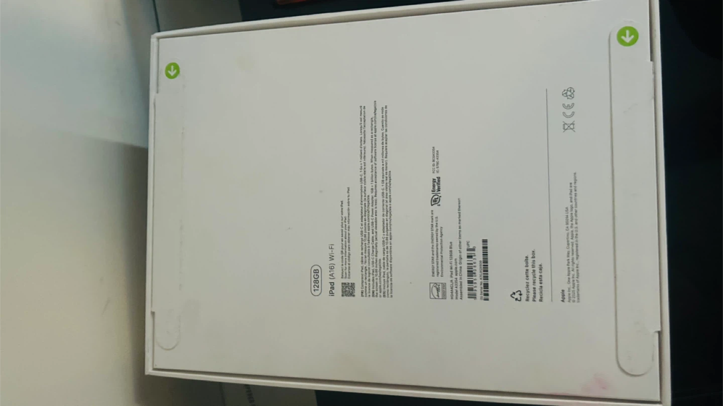 Apple iPad Empty Box(10th Gen) Wi-Fi 128GB - photo 2