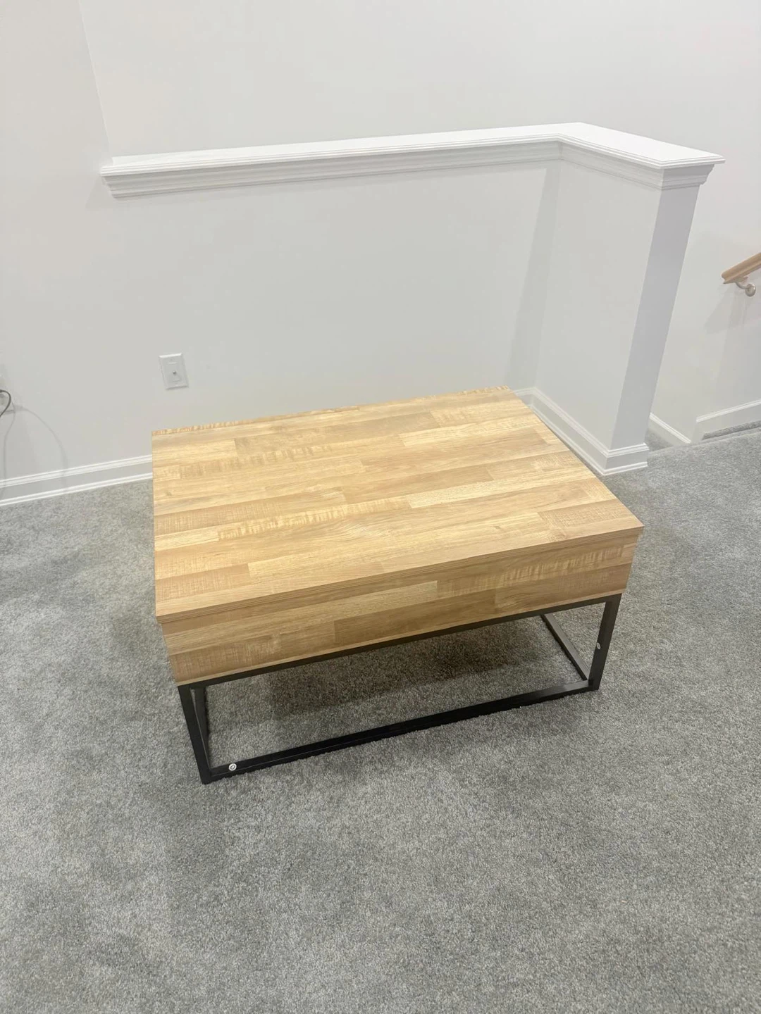 Lift Top Coffee Table with Storage - photo 2