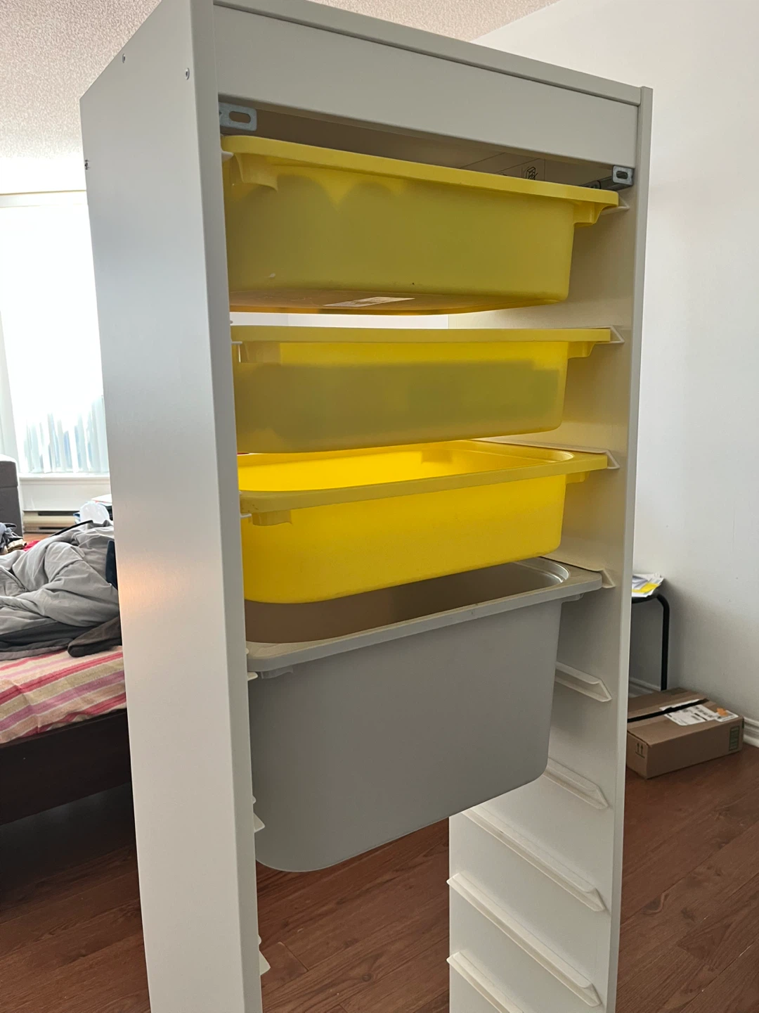 IKEA TROFAST Storage Unit with 4 Bins - photo 2
