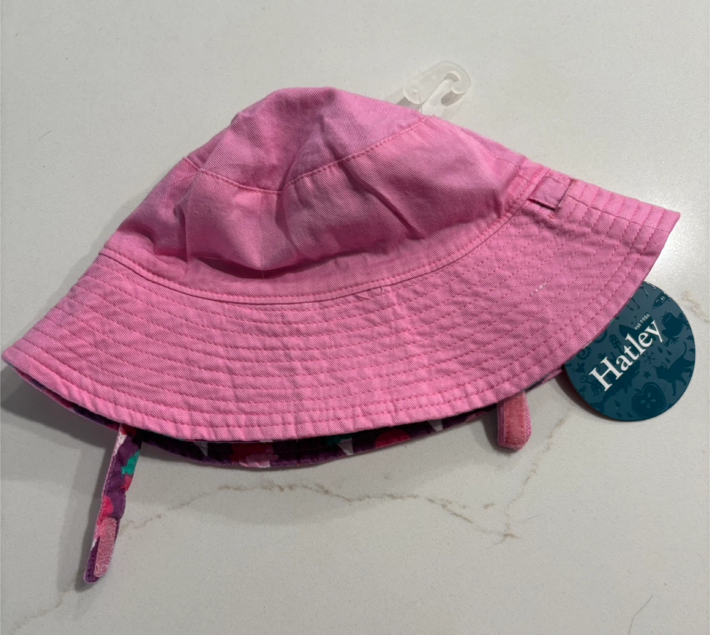New Hatley  Reversible Sun Hat  with tag XS (6-9M)