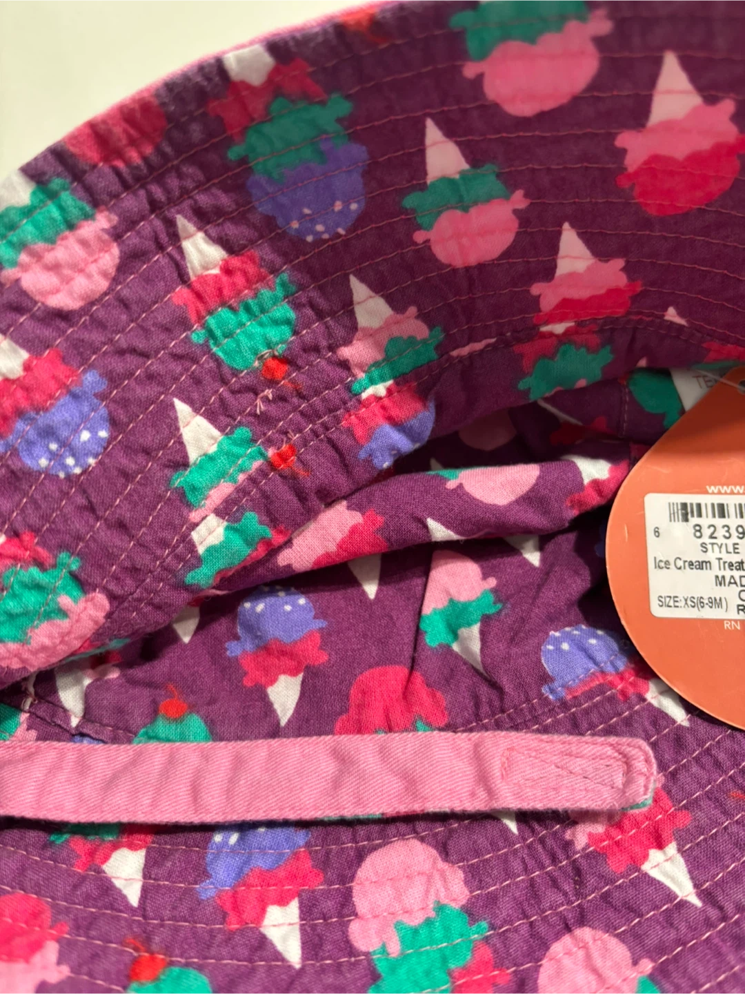 New Hatley  Reversible Sun Hat  with tag XS (6-9M) - photo 3