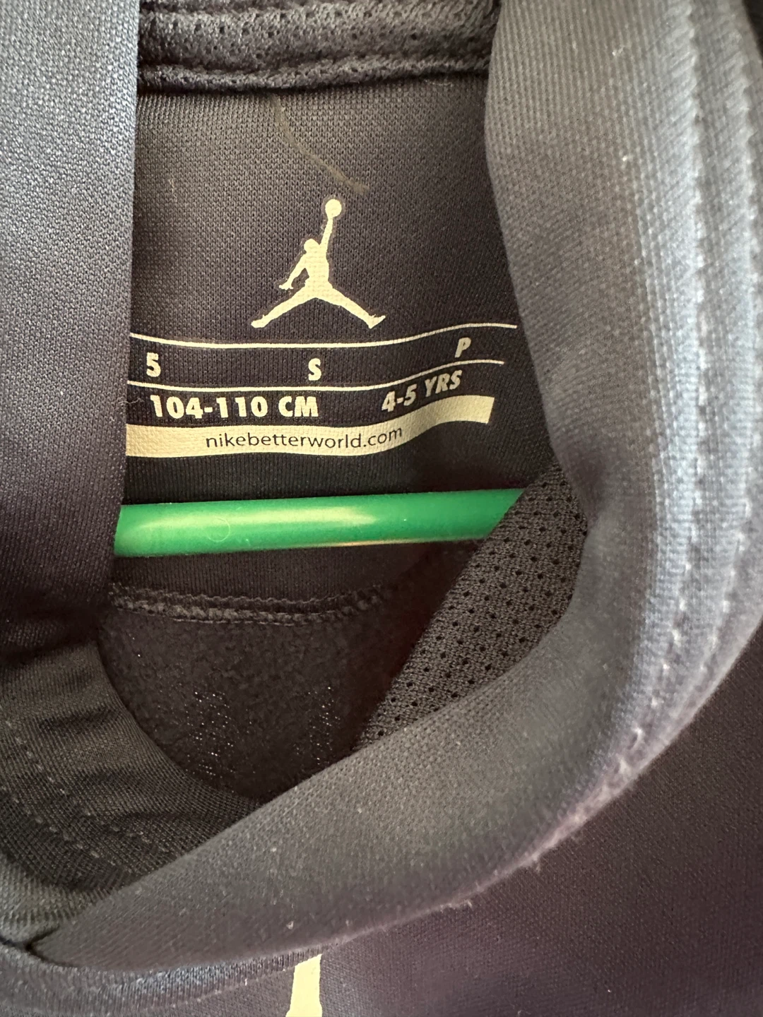 Jordan Brand Dri-FIT Navy Blue Hoodie - Size S (4-5 YRS) - photo 2