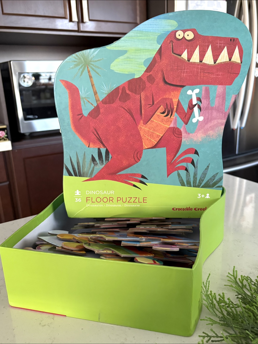 Crocodile Creek Dinosaur Floor Puzzle - 36 Pieces
