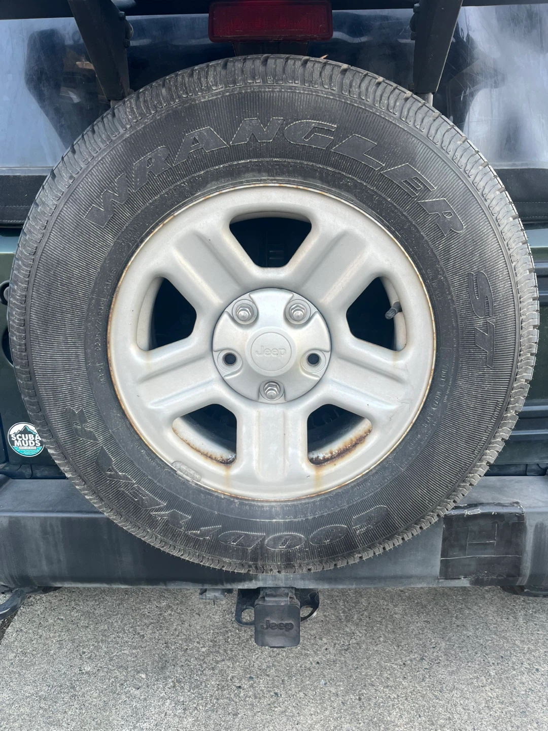 Set of 4 Bridgestone Blizzak LT225/75R16 Tires with Rims