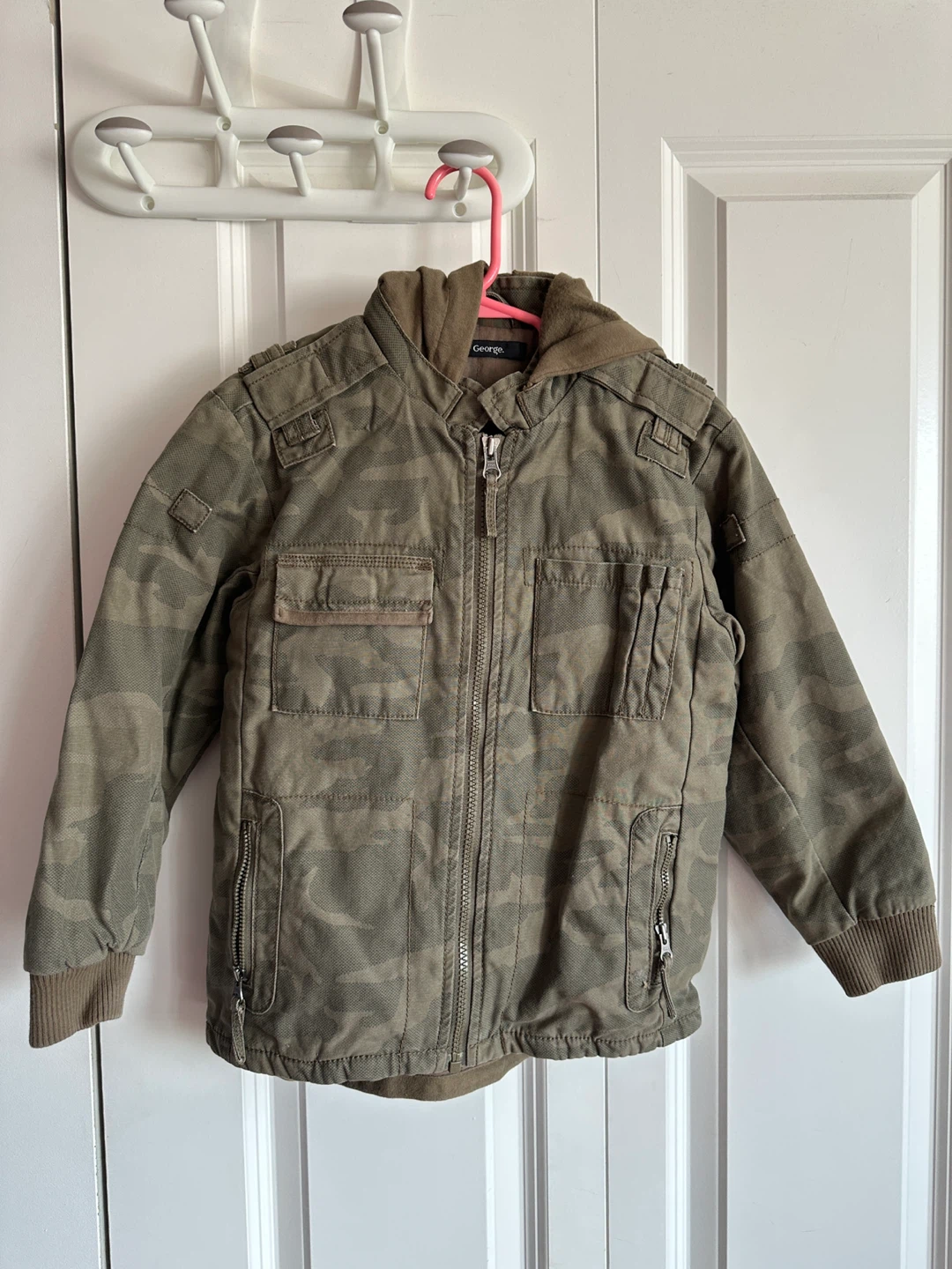 George Camo Hooded Jacket
