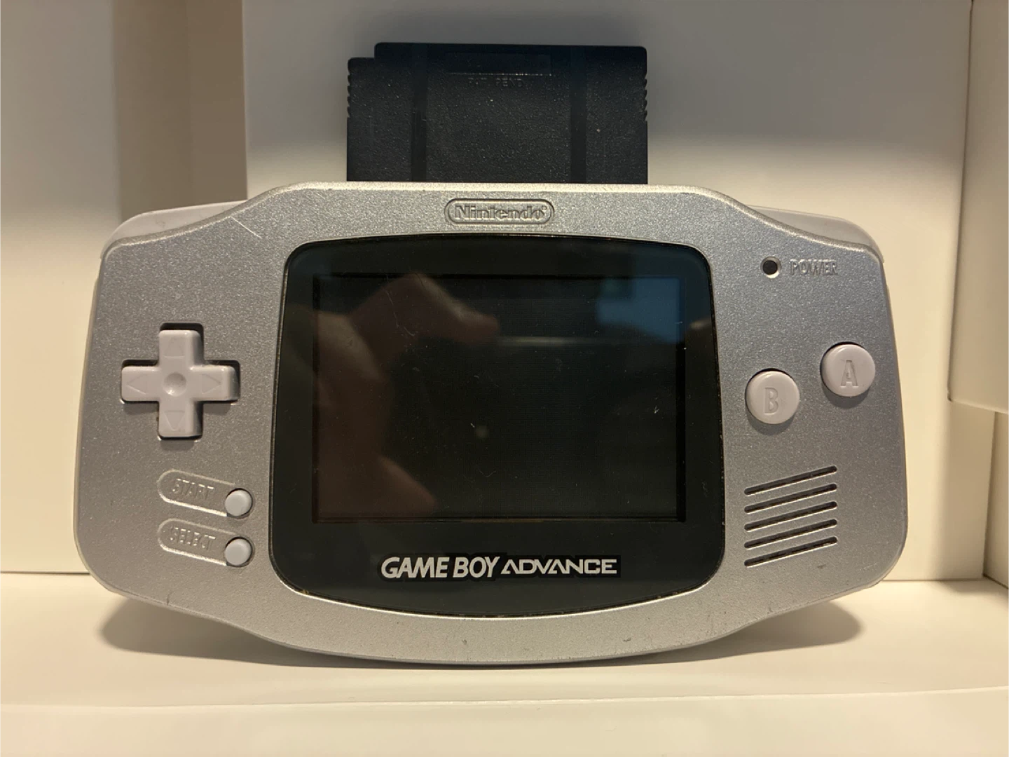 Nintendo Game Boy Advance - Silver with frogger