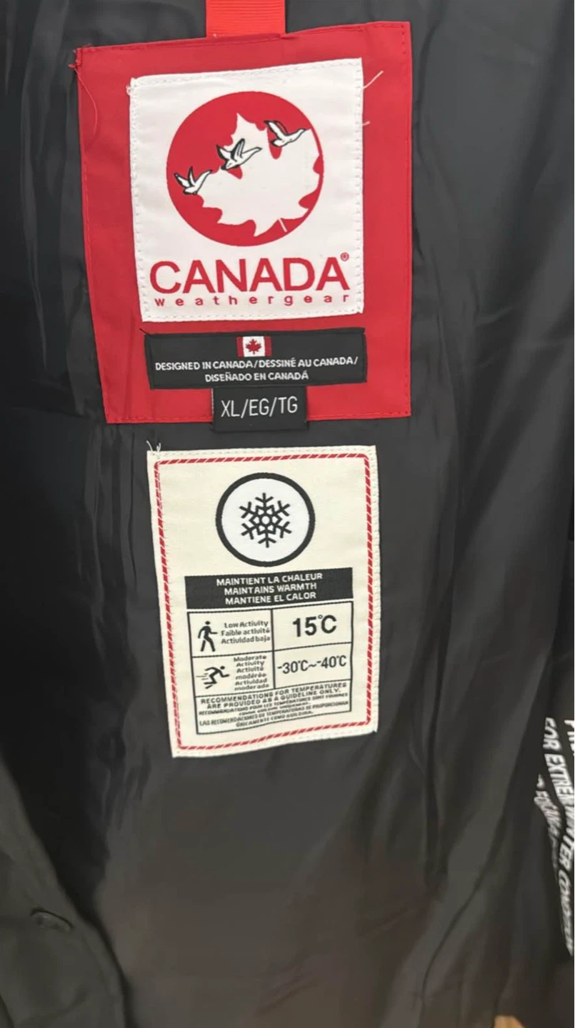 Canada WeatherGear Puffer Jacket - Black - XL/EG/TG - photo 2