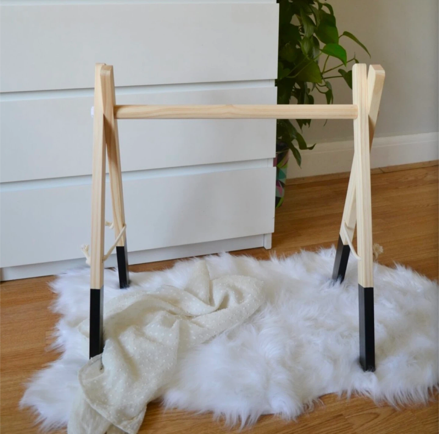Montessori Wooden Baby Gym - photo 3