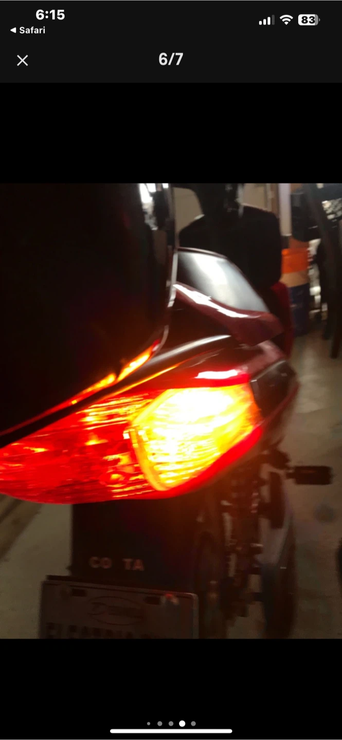 Daymak Electric bike with full fairings and LED lighting - photo 2