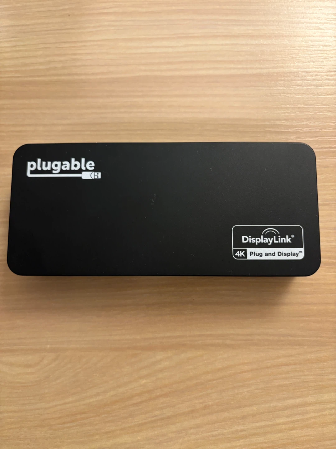 Plugable 4K DisplayPort HDMI Dual Monitor Adapter USB 3.0 USB-C