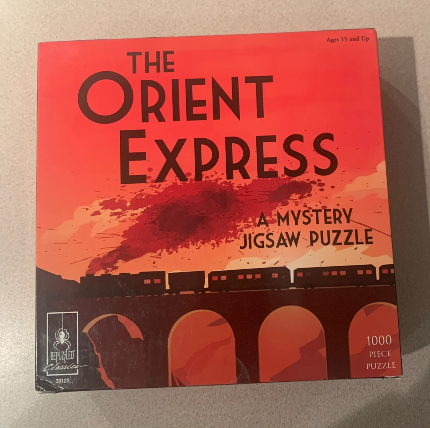 The Orient Express Mystery Jigsaw Puzzle - 1000 Pieces