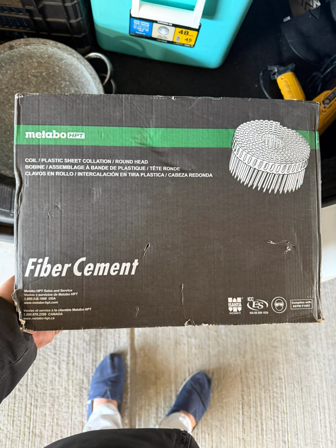 Metabo HPT Fiber Cement Nails - Round Head