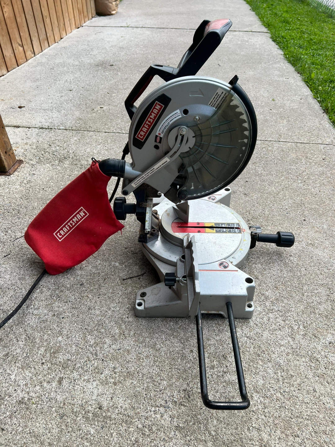 Craftsman compound miter saw - photo 2