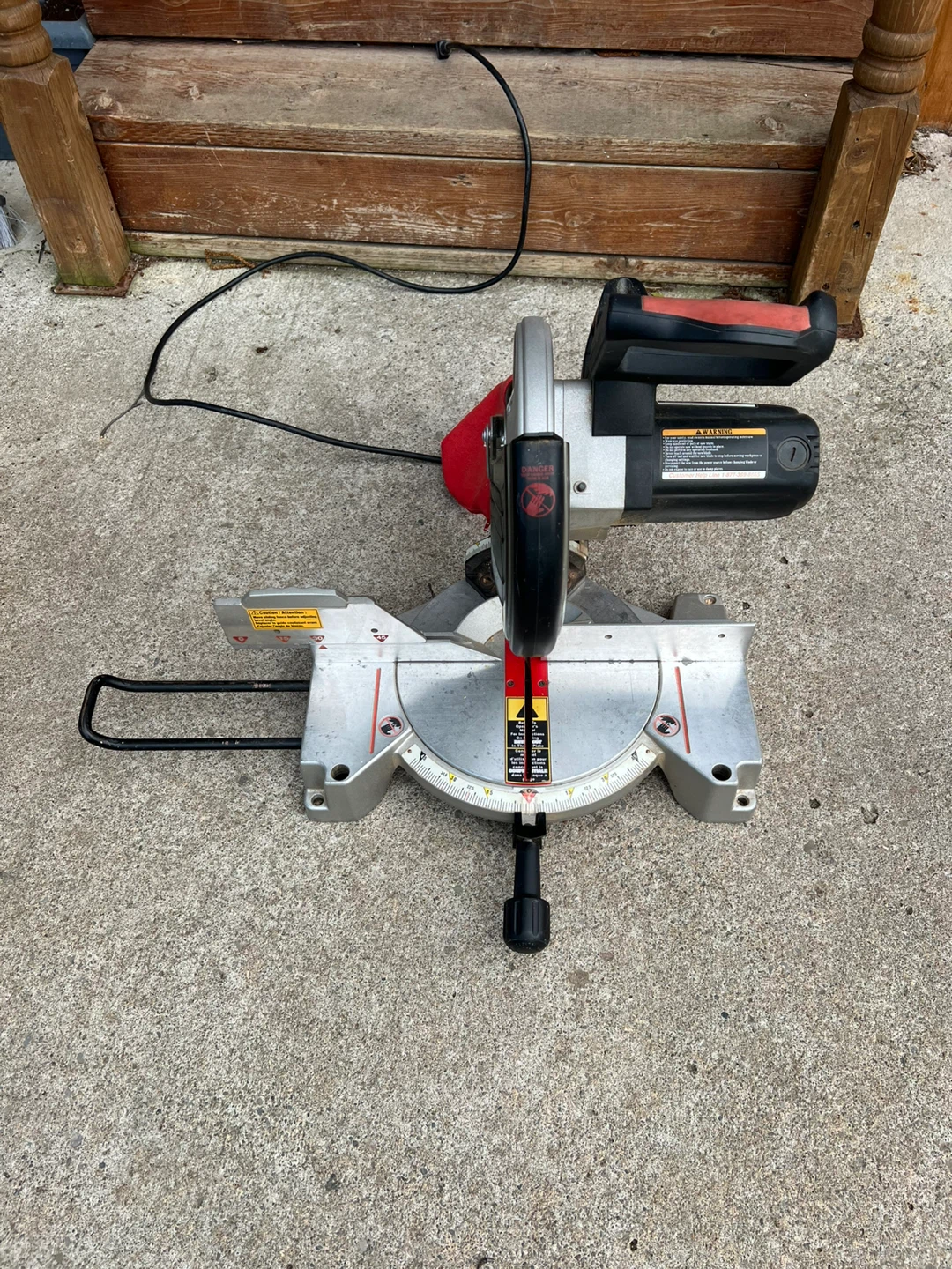 Craftsman compound miter saw - photo 3