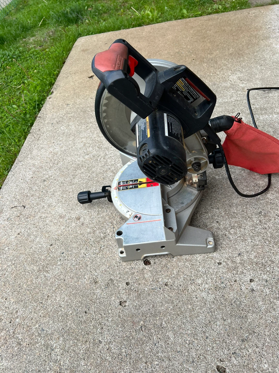 Craftsman compound miter saw - photo 4