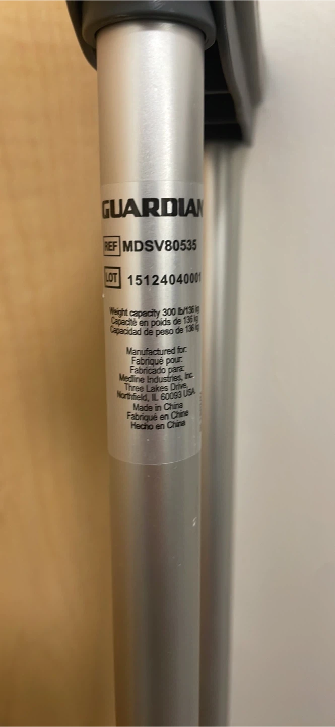 Guardian Aluminum Crutches - photo 2