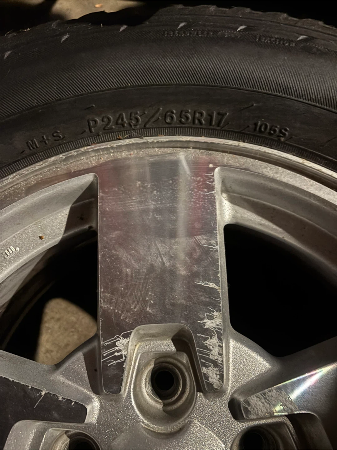 Set de llantas seminuevas para jeep