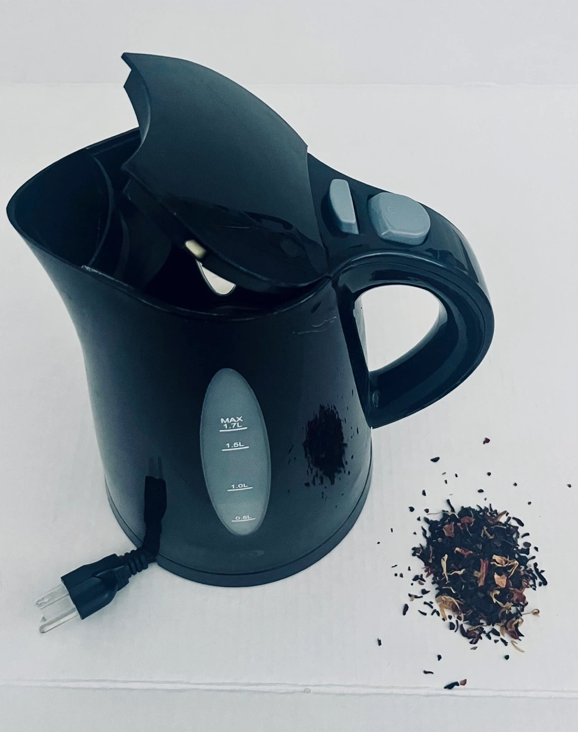 Black Wal-Mart Electric Kettle 1.7L - photo 2