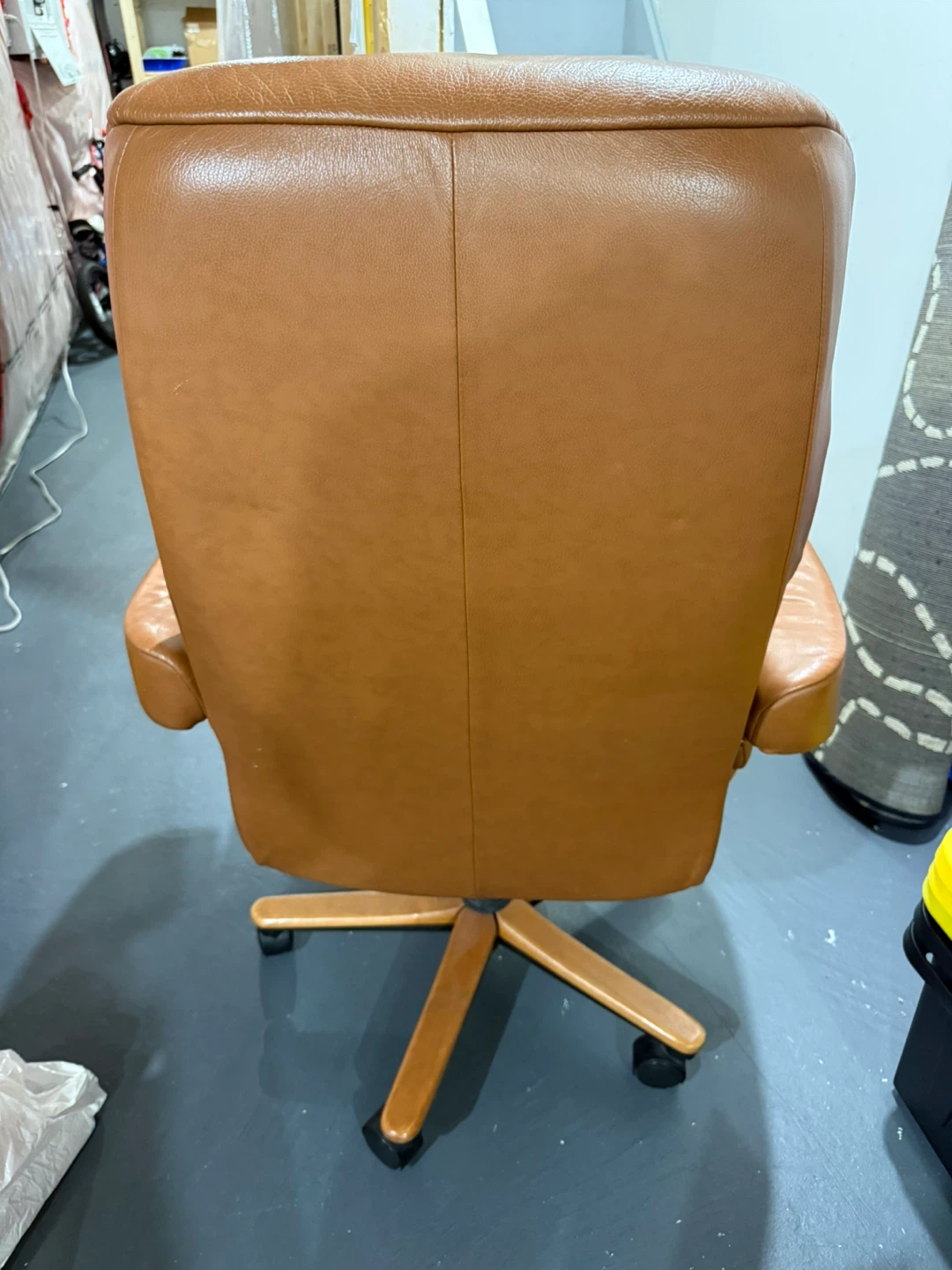Brown Leather Chair - photo 2