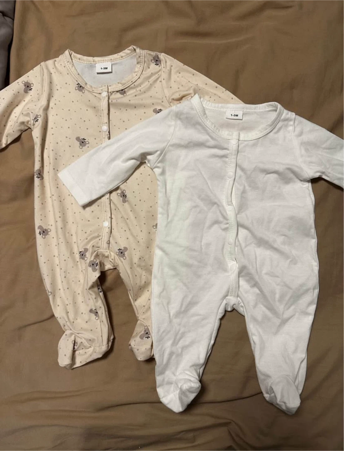 Baby Sleepers - 2 Pack - 1-3 Months