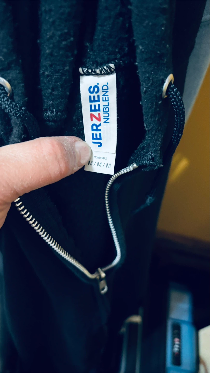🧡Jerzees Nublend Black Skull Truck Graphic Zip-Up Hoodie Medium - photo 2