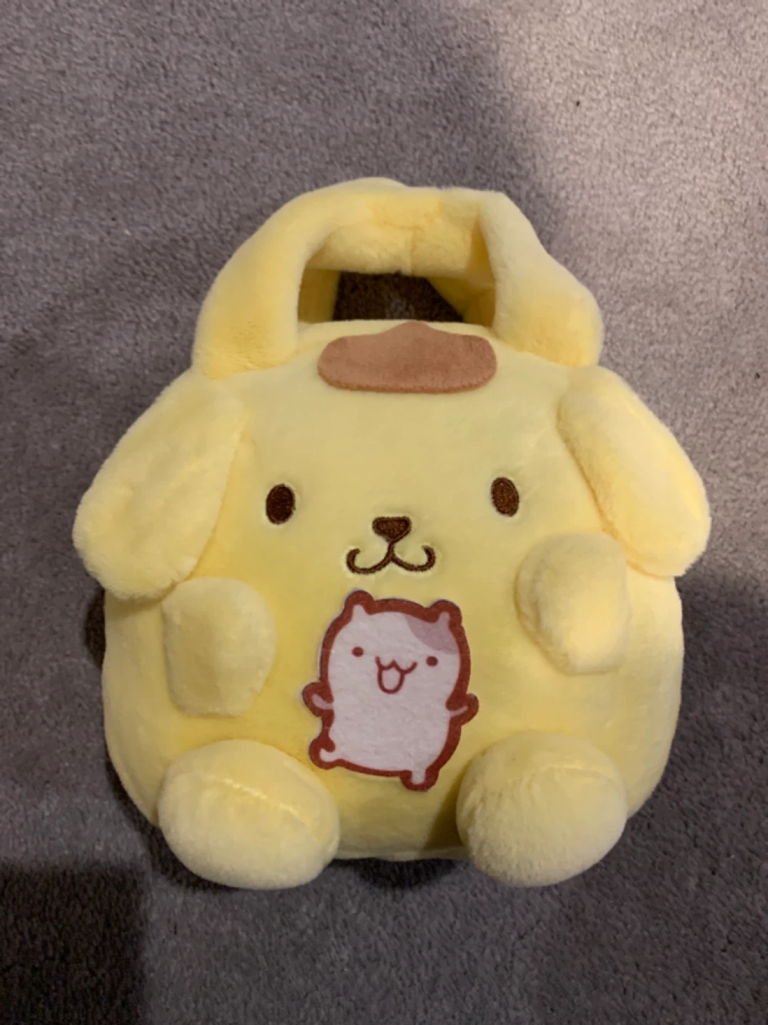 Sanrio Pompompurin Plush Handbag